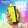 Waspe Double-Flavor 100K Pro – High-Capacity 2-in-1 Disposable Vape, 100,000 Puffs