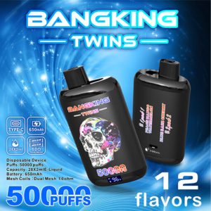 Bang King DSK042 BK50 50000 Puffs Disposable Vape Dual Flavor Vaper Type-C Rechargeable EU Shipping