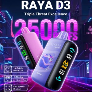 Elfbar Raya D3: Experience 25,000 Puffs of Pure Vaping Pleasure