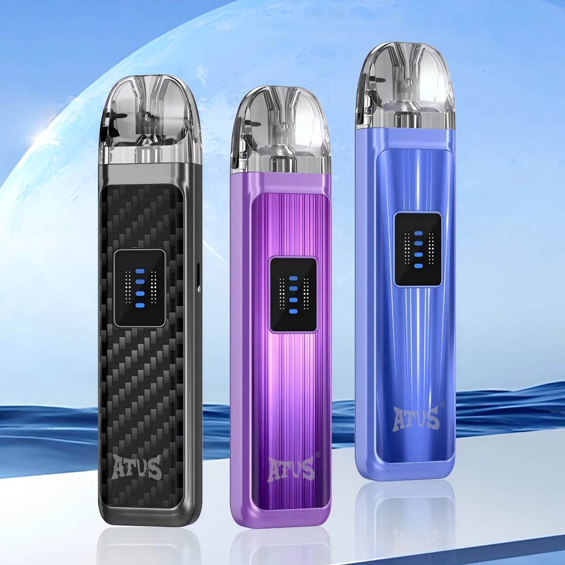ATVS Mecha Device E019 Mini – Portable OpenType Vape, 30W Max Output, Adjustable Power, Long Battery & Smooth Unlimited Vapor