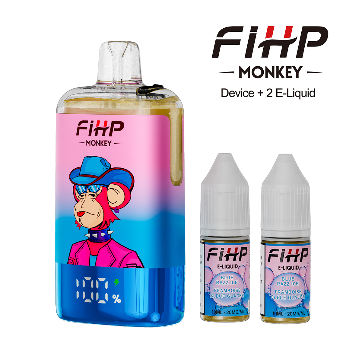 FIHP 30K Puffs Refillable Vape | Rechargeable Disposable Vape with EU Warehouse Delivery 3-7 Days