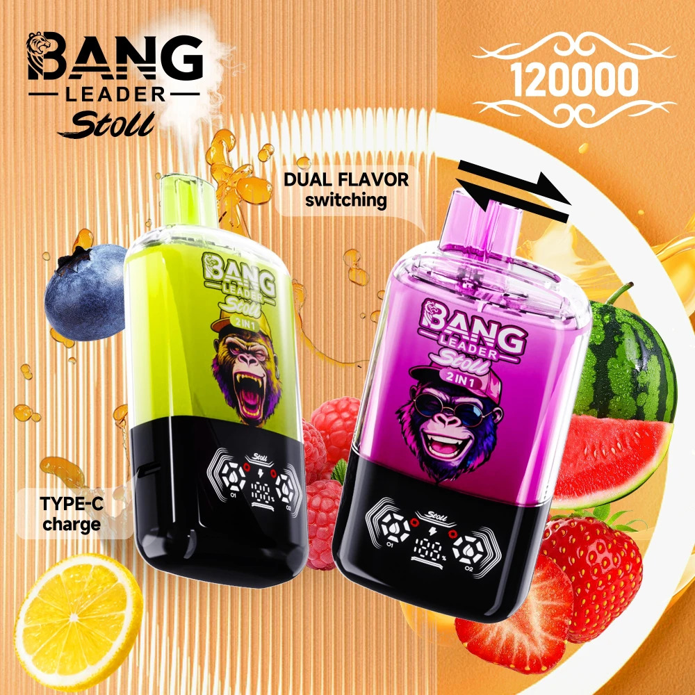 Bang Leader 120K Puffs Vape | Big Puff Disposable Vape with Smart Display & Factory Direct Low Price