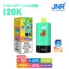 JNR HexaFuse 120000 Puffs Vape | Best Selling 6-in-1 Flavor Disposable Vape with Rechargeable Battery & Wholesale Price