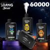 Bang Leader Stoll 60K Puffs Vape 2 IN 1 | Rechargeable Big Puff Vape with Double Flavors, Factory Price Wholesale